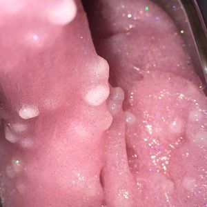 Glitter slime X slime beads